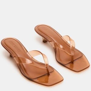 STEVE MADDEN TRACY JELLY KITTEN HEELS🫦